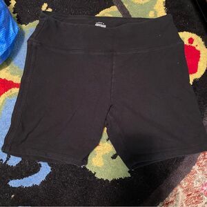Colsie Black Soft Bike Shorts